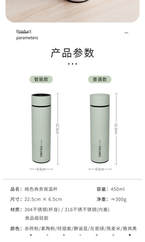 南極人智能顯溫保溫杯 科技與實用的完美結合